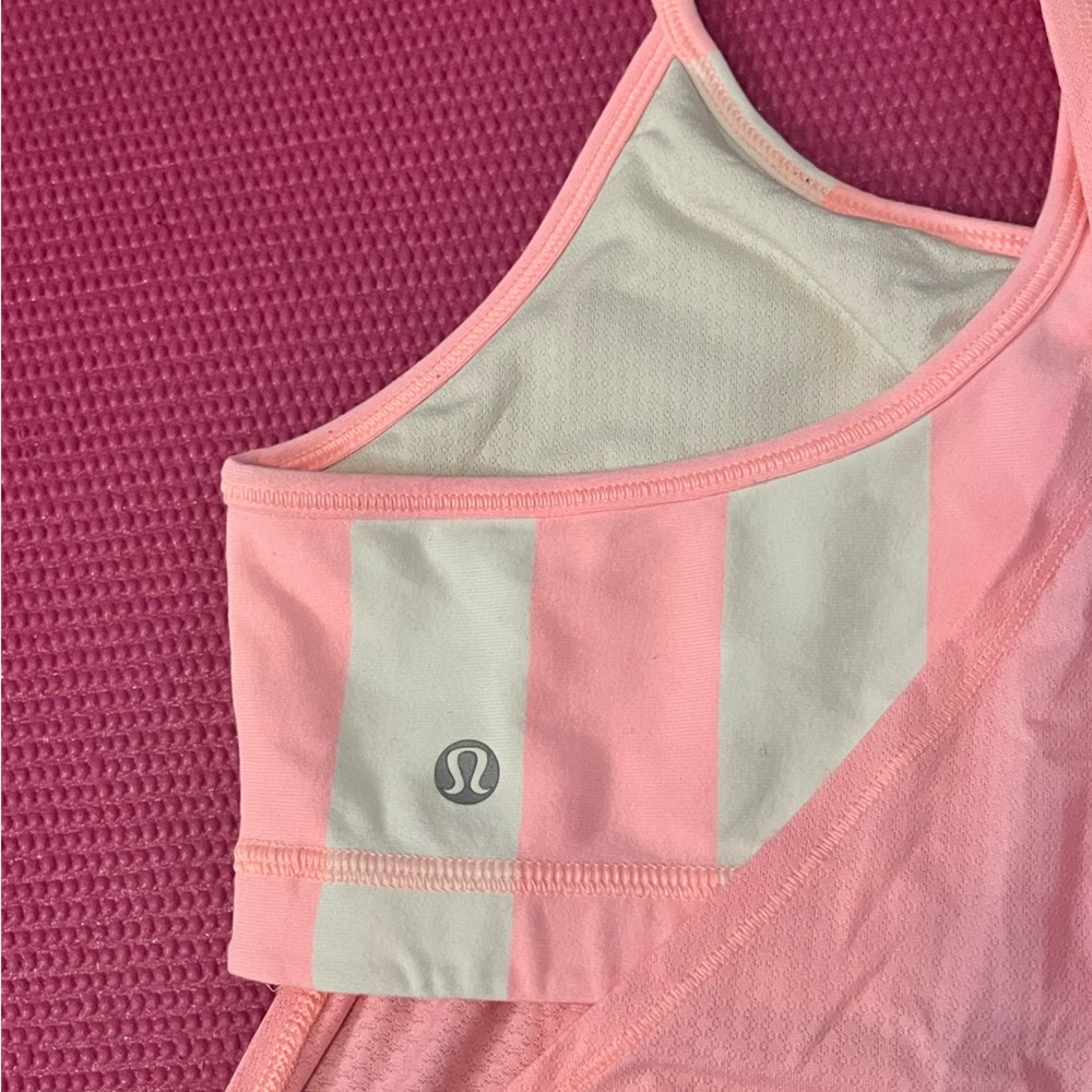 Women's Pink Racerback Tank Top - Picture 8 of 13